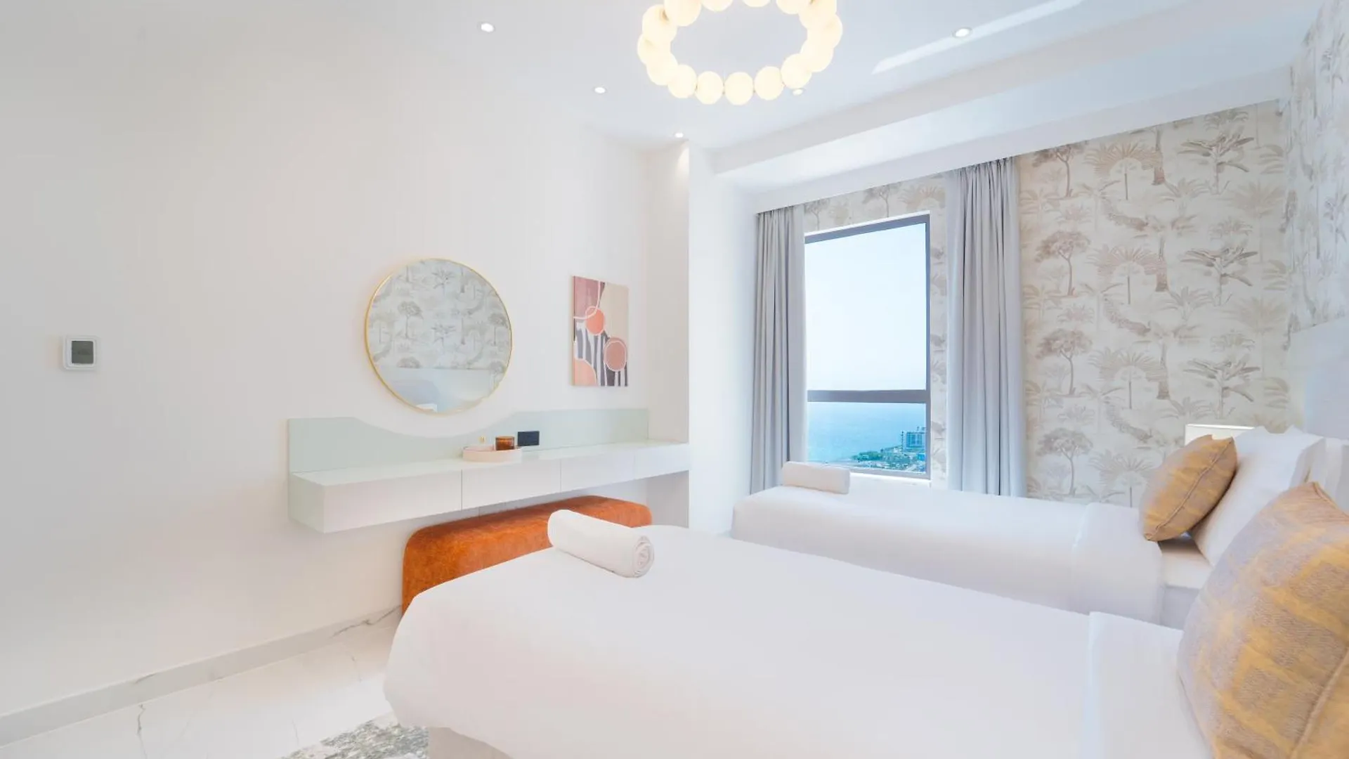 Jbr Amwaj 4 , Upgraded Sea And Ain Dubai Views, 2M Walk To Beach By Gardenia Suitse 0*,