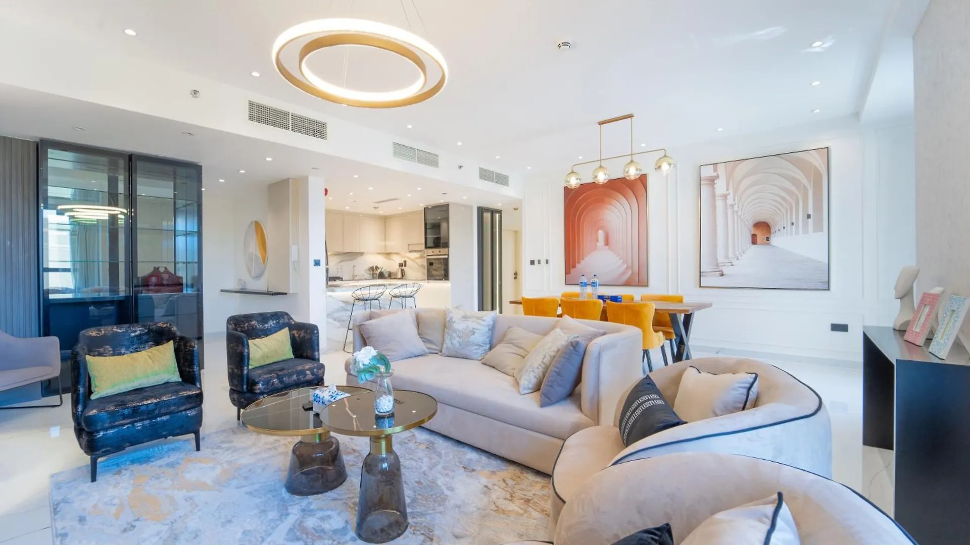 Jbr Amwaj 4 , Upgraded Sea And Ain Dubai Views, 2M Walk To Beach By Gardenia Suitse location