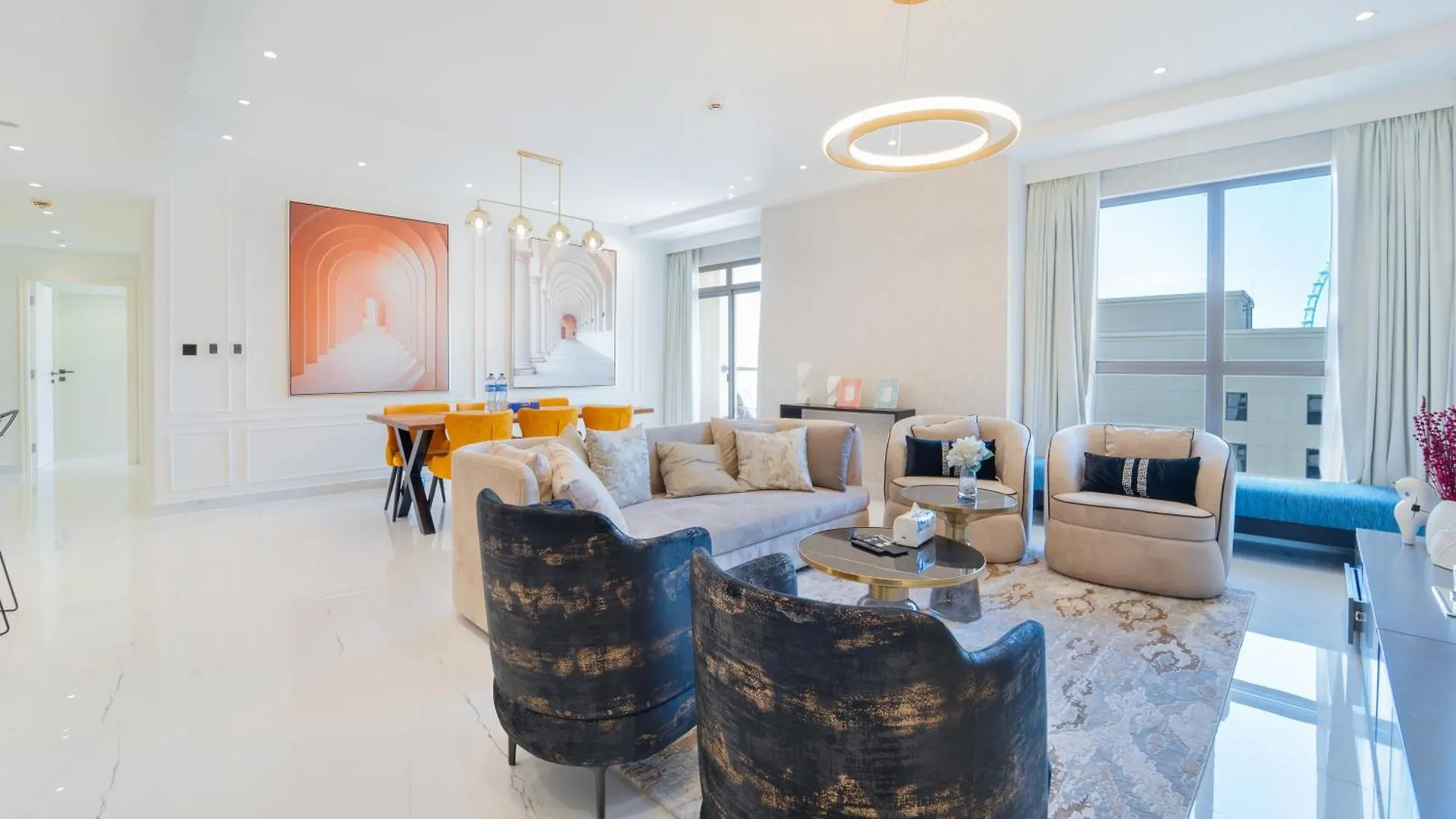 Jbr Amwaj 4 , Upgraded Sea And Ain Dubai Views, 2M Walk To Beach By Gardenia Suitse 0*,