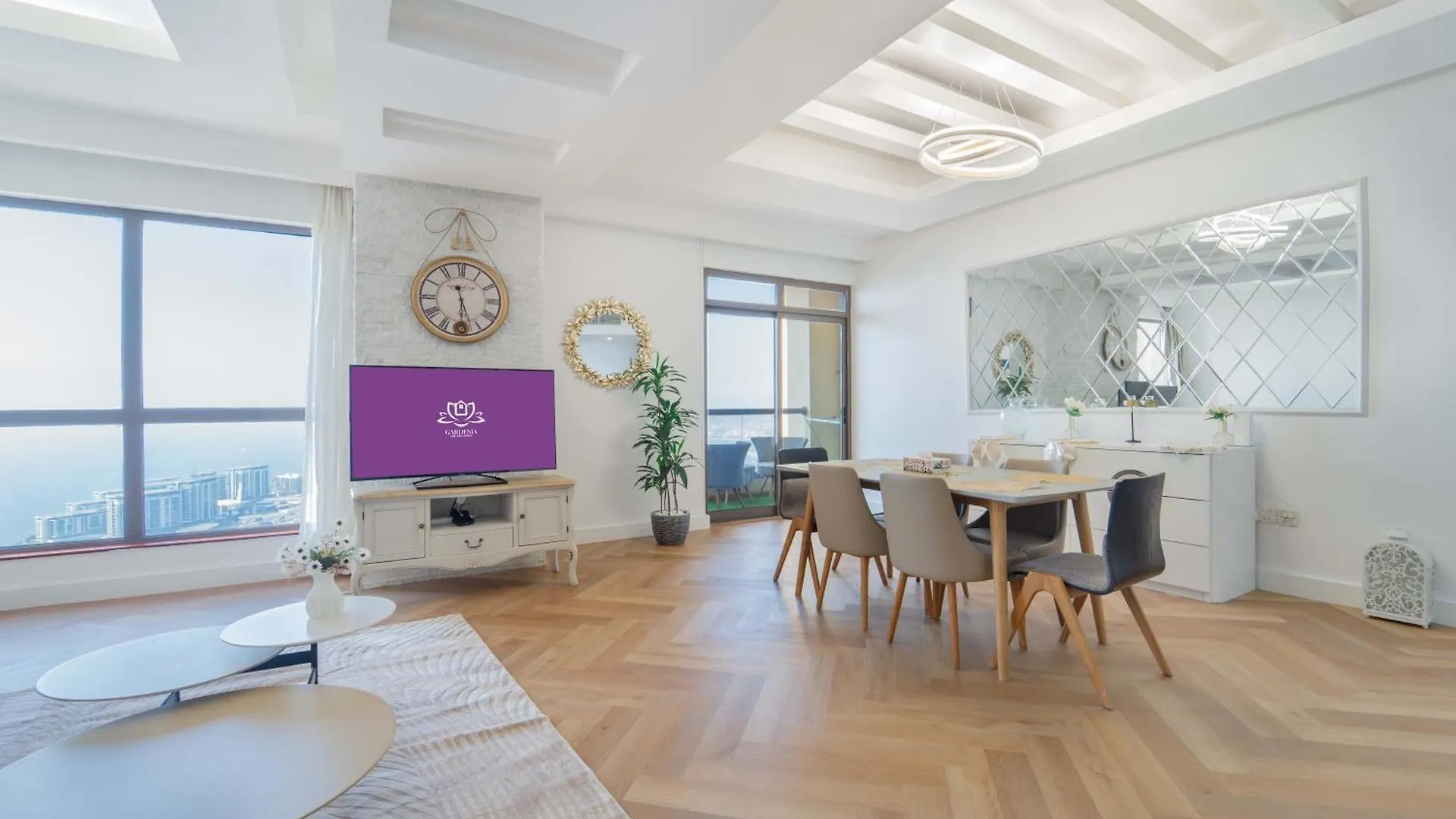 Jbr Amwaj 4 , Upgraded Sea And Ain Dubai Views, 2M Walk To Beach By Gardenia Suitse