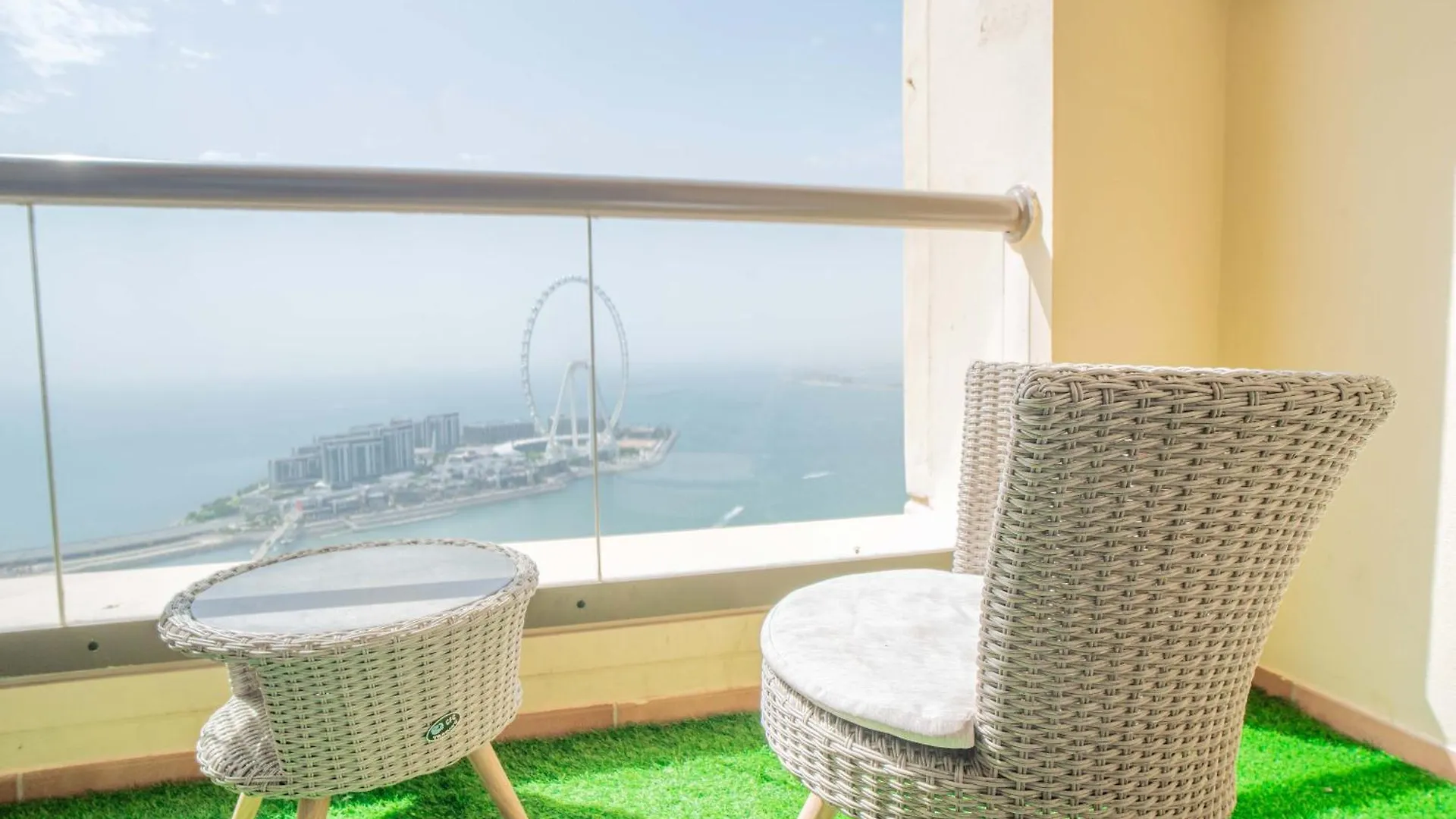 Appartamento Jbr Amwaj 4 , Upgraded Sea And Ain Dubai Views, 2M Walk To Beach By Gardenia Suitse Emirati Arabi Uniti